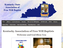 Tablet Screenshot of kyfwb.org